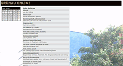 Desktop Screenshot of gruenau-online.de